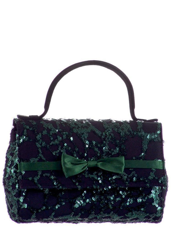 Geanta material paietat si piele  Liza Panait Liza Panait Online Boutique